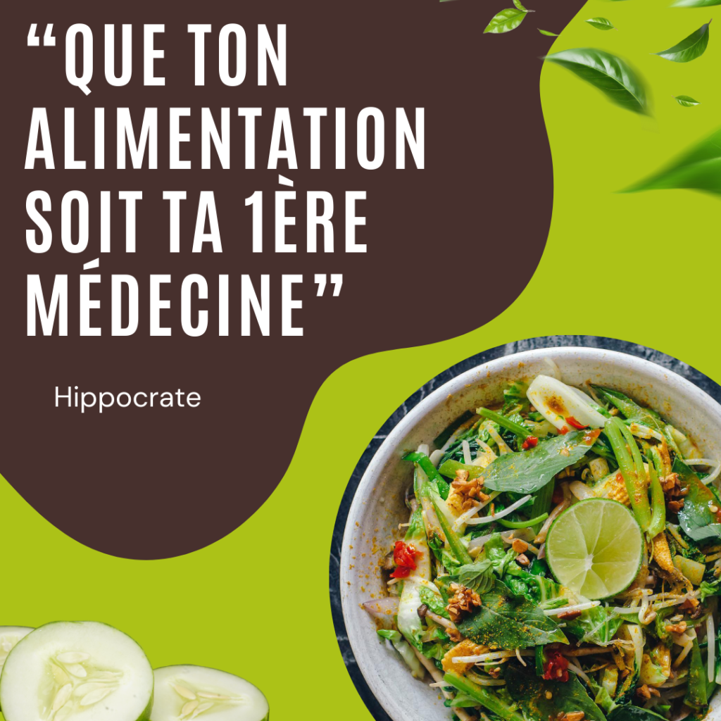 Que l'alimentation soit ta 1ère médecine